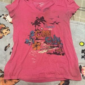 Old Navy Bright Pink Tee Sz XS